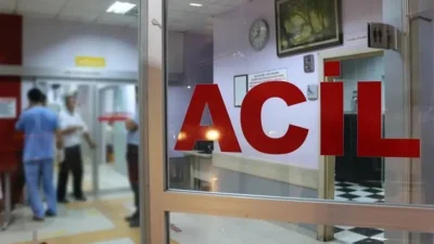 Antalya’nın Muratpaşa ilçesinde inşaat halindeki binanın bodrum boşluğunu fark edemeyen
