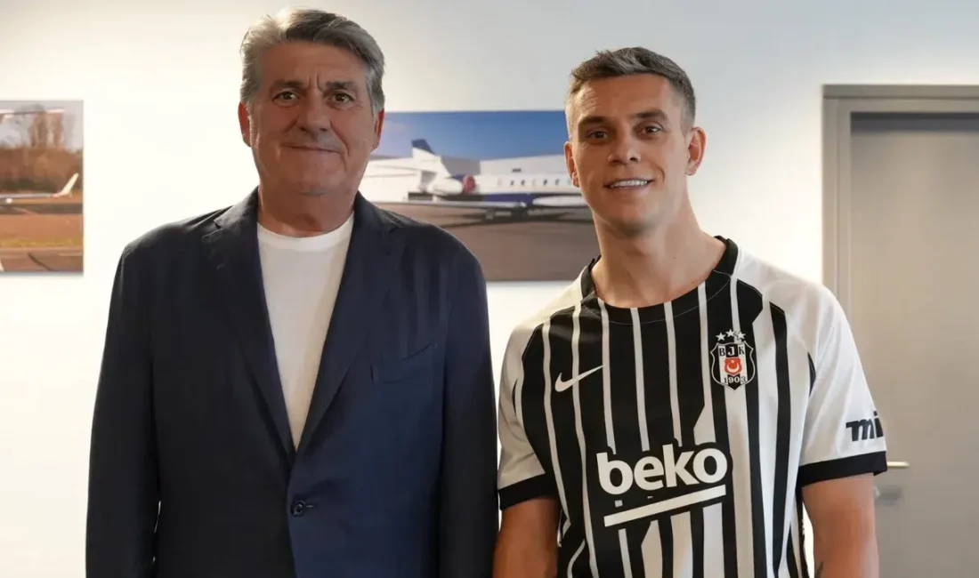 Siyah-beyazlı taraftarların heyecanla beklediği transfer müjdesi nihayet geldi ve Beşiktaş,