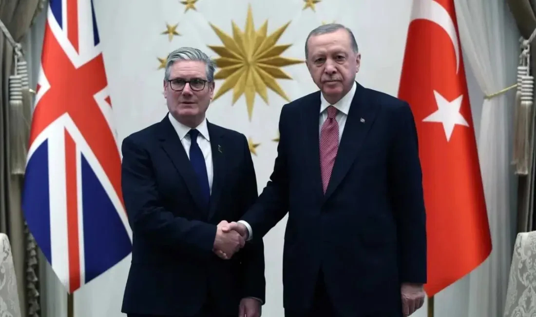 Cumhurbaşkanı Recep Tayyip Erdoğan, İngiltere Başbakanı Keir Starmer ile Cumhurbaşkanlığı
