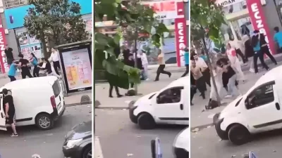 İstanbul’da bir markette karpuz etiketindeki fiyatı gören müşteri ile işletme