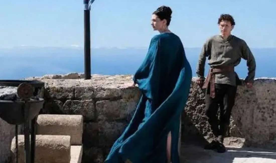 Sinema dünyasını heyecanlandıran Christopher Nolan imzalı The Odyssey filminin çekim