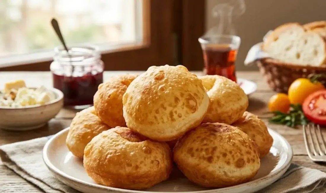 Kahvaltı sofralarına lezzet katmak ve puf puf kabaran nefis bir