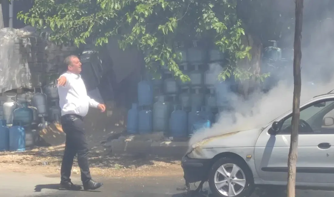 Diyarbakır’ın Dicle ilçesinde seyir halindeki bir otomobilde meydana gelen ve