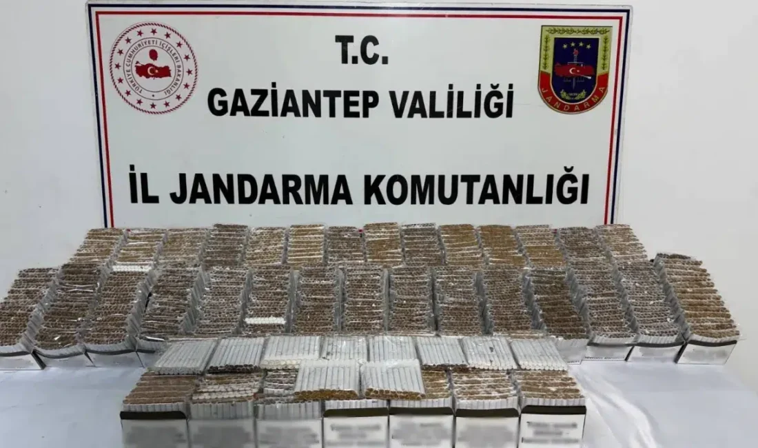 Gaziantep’te kaçakçılıkla mücadele kapsamında düğmeye basan jandarma ekipleri, düzenledikleri kritik