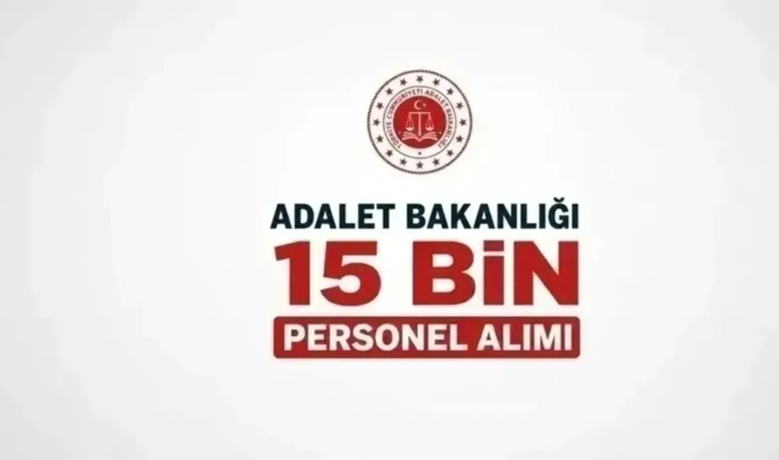 Adalet Bakanlığı bünyesinde istihdam edilmek üzere başvuruda bulunan binlerce adayın
