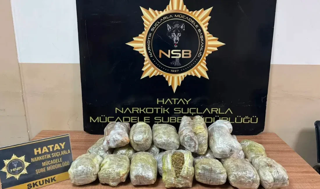 Hatay’da polis ekiplerinin uyuşturucu satıcılarına yönelik gerçekleştirdiği nefes kesen operasyonlarda