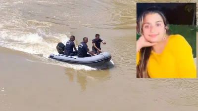 Aydın’ın İncirliova ilçesinde serinlemek amacıyla Büyük Menderes Nehri’ne giren ve
