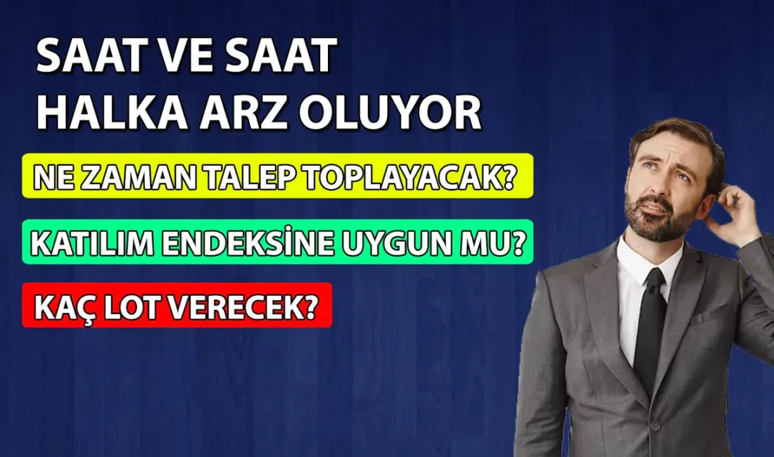 Türkiye’nin önde gelen saat distribütörlerinden Saat ve Saat Sanayi, halka