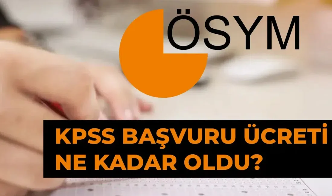 Ölçme, Seçme ve Yerleştirme Merkezi tarafından gerçekleştirilecek olan 2026 KPSS