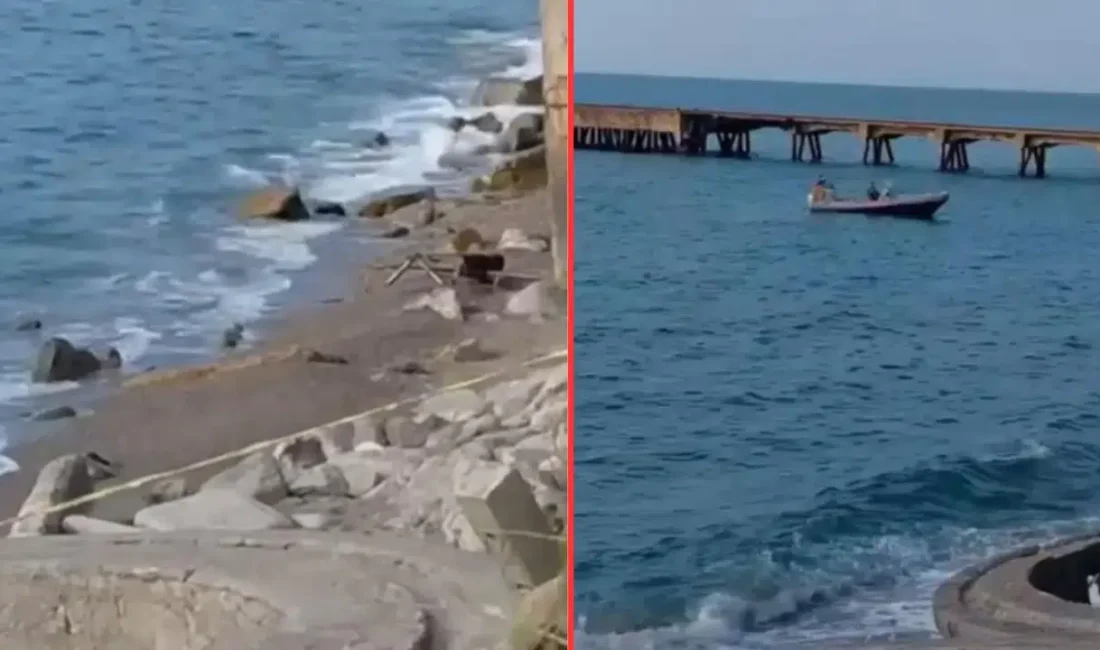 Zonguldak’ın Çaycuma ilçesindeki Filyos Sahili’nde kıyıya vuran ve askeri amaçlı