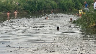 Muş’un Sungu beldesinde balık avlamak amacıyla Karaağaç Deresi kenarına giden