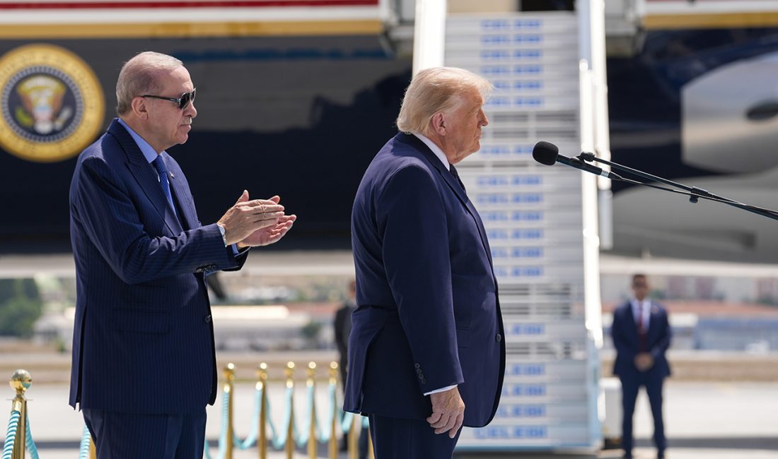 NATO Liderler Zirvesi için Ankara’ya gelen ABD Başkanı Donald Trump