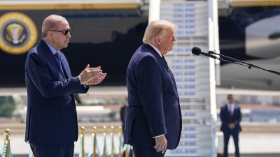 NATO Liderler Zirvesi için Ankara’ya gelen ABD Başkanı Donald Trump