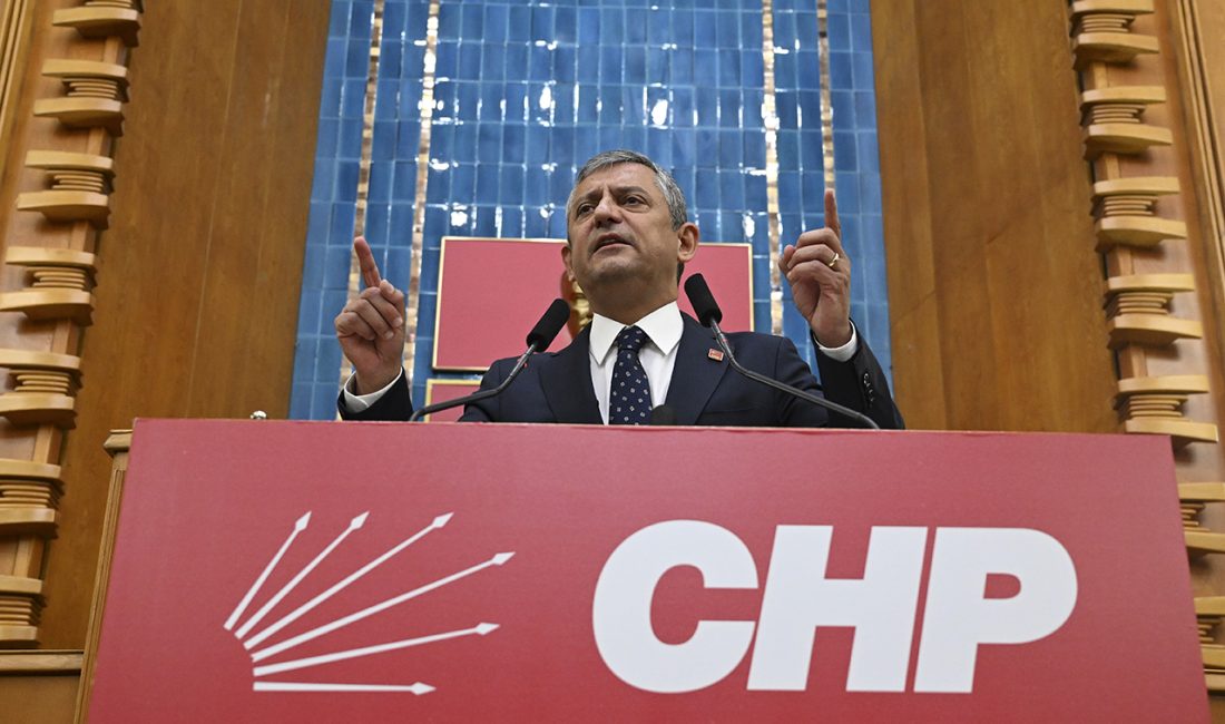 CHP Grup Başkanı Özgür Özel’in kürsüden yaptığı veda konuşmasının ardından
