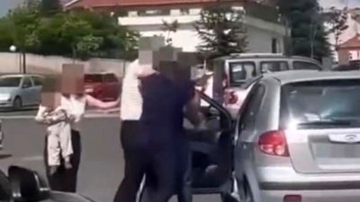 Nevşehir’de trafikte çıkan tartışma sonrası gözü dönen sürücü, aracından inerek