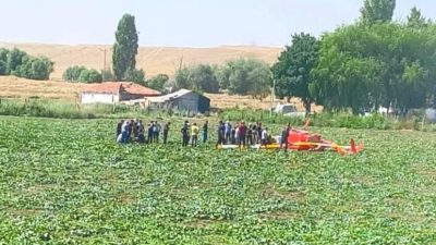 Ankara’nın Sincan ilçesinde eğitim uçuşu yapan bir helikopterin henüz bilinmeyen