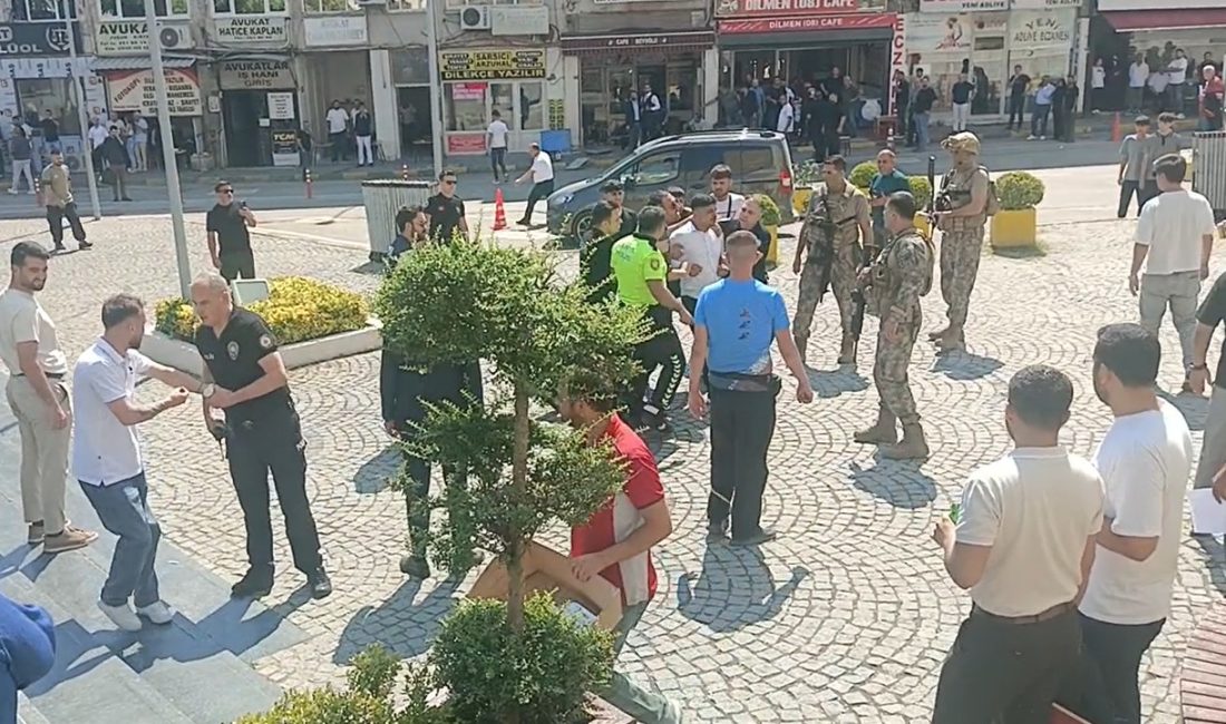 Bursa Adliyesi’nde görülen bir duruşma sırasında taraflar arasında başlayan gerilim,