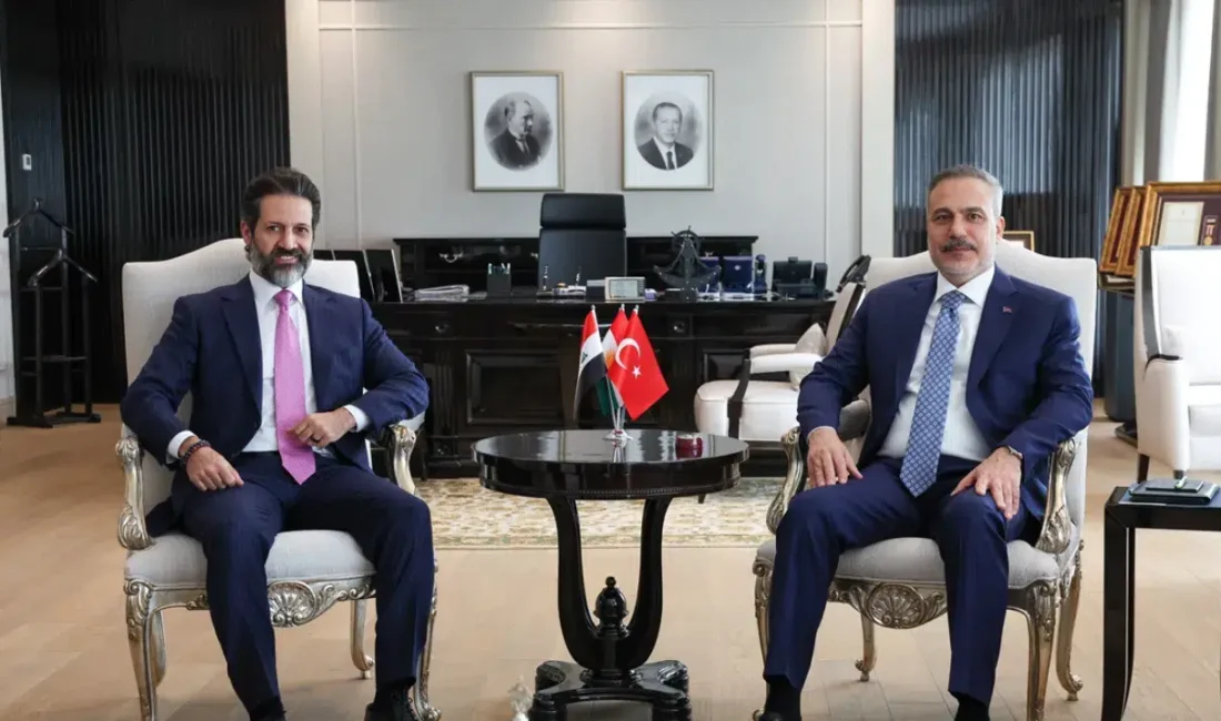 Dışişleri Bakanı Hakan Fidan, Irak Kürt Bölgesel Yönetimi (IKBY) Başbakan