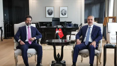 Dışişleri Bakanı Hakan Fidan, Irak Kürt Bölgesel Yönetimi (IKBY) Başbakan