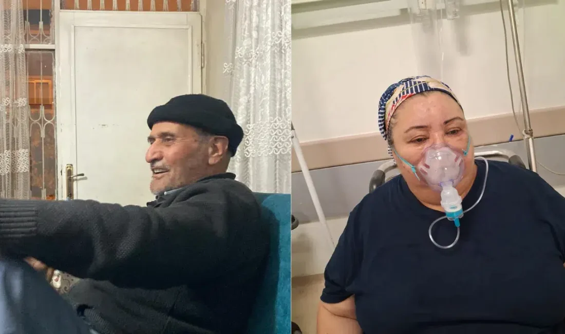 Mersin’in Tarsus ilçesinde aynı hastanede tedavi gören 77 yaşındaki baba
