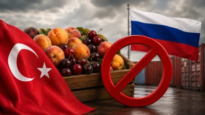 Rusya, Türkiye’deki beş ihracatçı firmadan kayısı, tatlı kiraz, vişne, şeftali