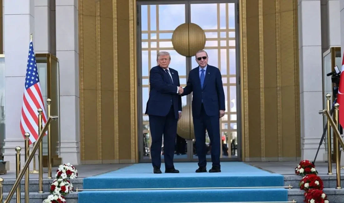 Cumhurbaşkanı Recep Tayyip Erdoğan ve ABD Başkanı Donald Trump, Ankara’da