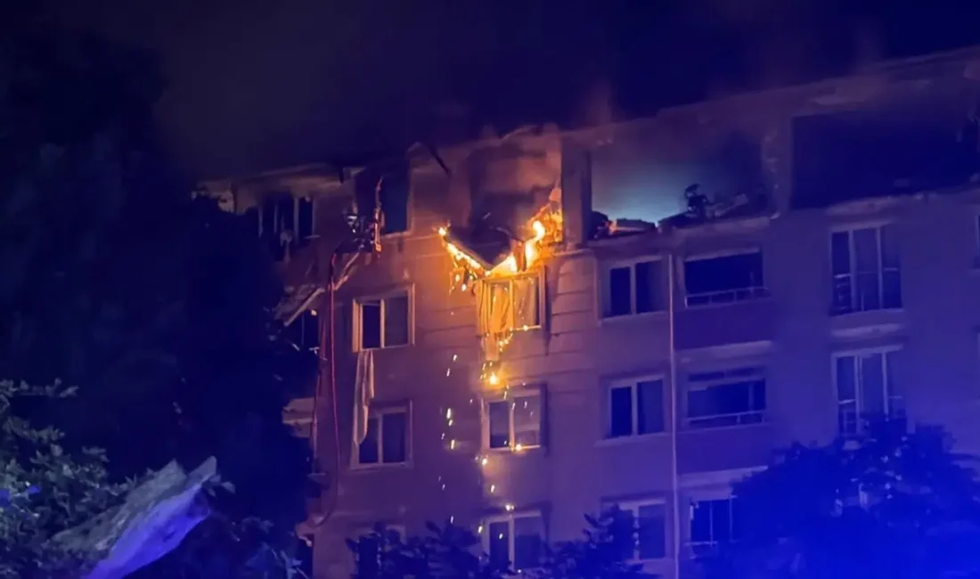 Tekirdağ’ın Çorlu ilçesinde bir apartman dairesinde meydana gelen ve adeta