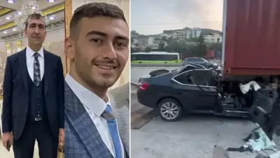 Kocaeli’nin Körfez ilçesinde meydana gelen feci kazada, seyir halindeki tıra