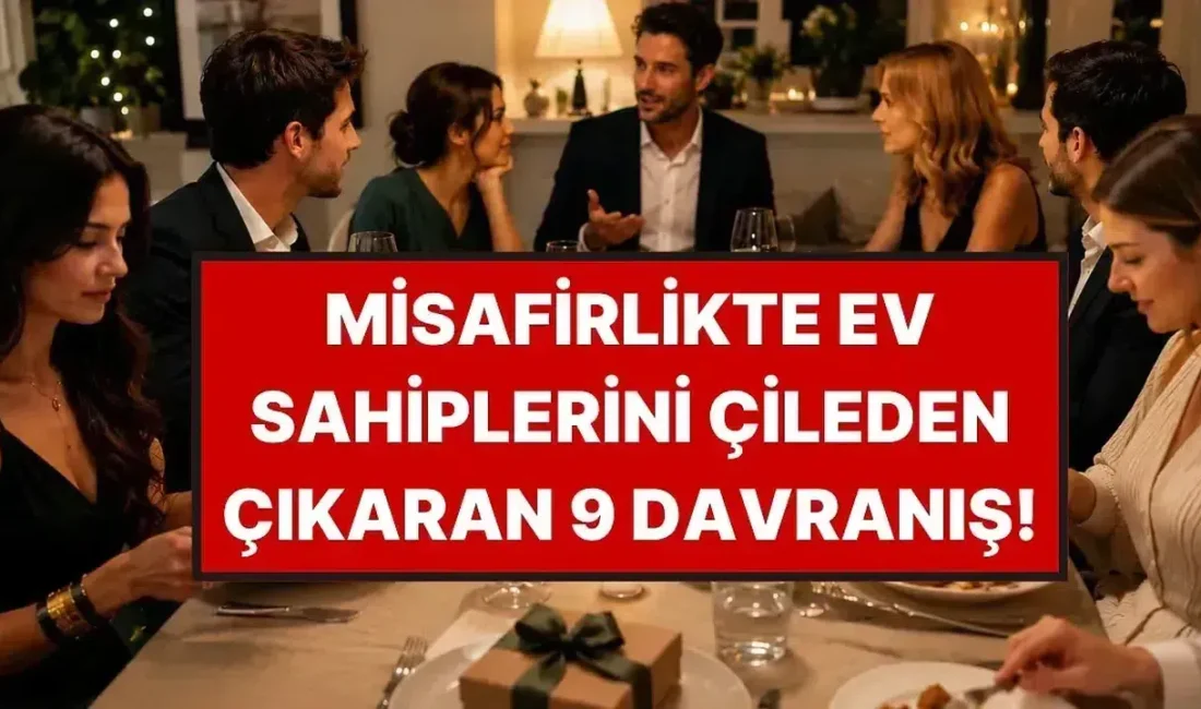 Katıldığımız davetlerde farkında olmadan yaptığımız küçük hatalar, aslında ev sahibini