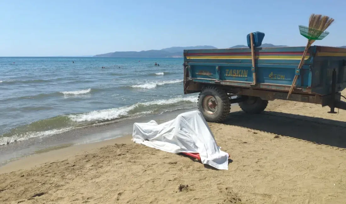 İzmir’in Selçuk ilçesinde bulunan ünlü Pamucak Sahili’nde sabah saatlerinde korkunç