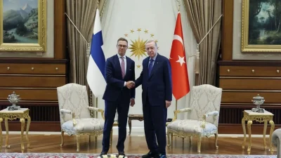 Cumhurbaşkanı Recep Tayyip Erdoğan, NATO Ankara Zirvesi kapsamında Finlandiya Cumhurbaşkanı