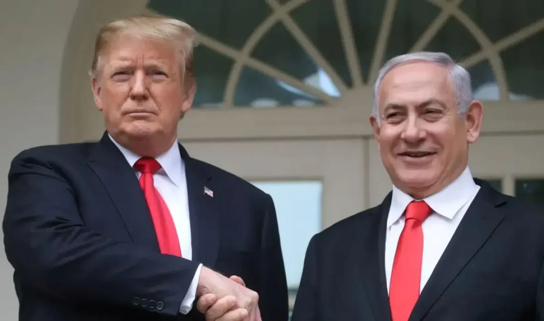 ABD Başkanı Donald Trump ile İsrail Başbakanı Binyamin Netanyahu arasındaki
