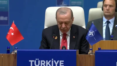 Cumhurbaşkanı Recep Tayyip Erdoğan, tüm dünyanın pürdikkat takip ettiği NATO