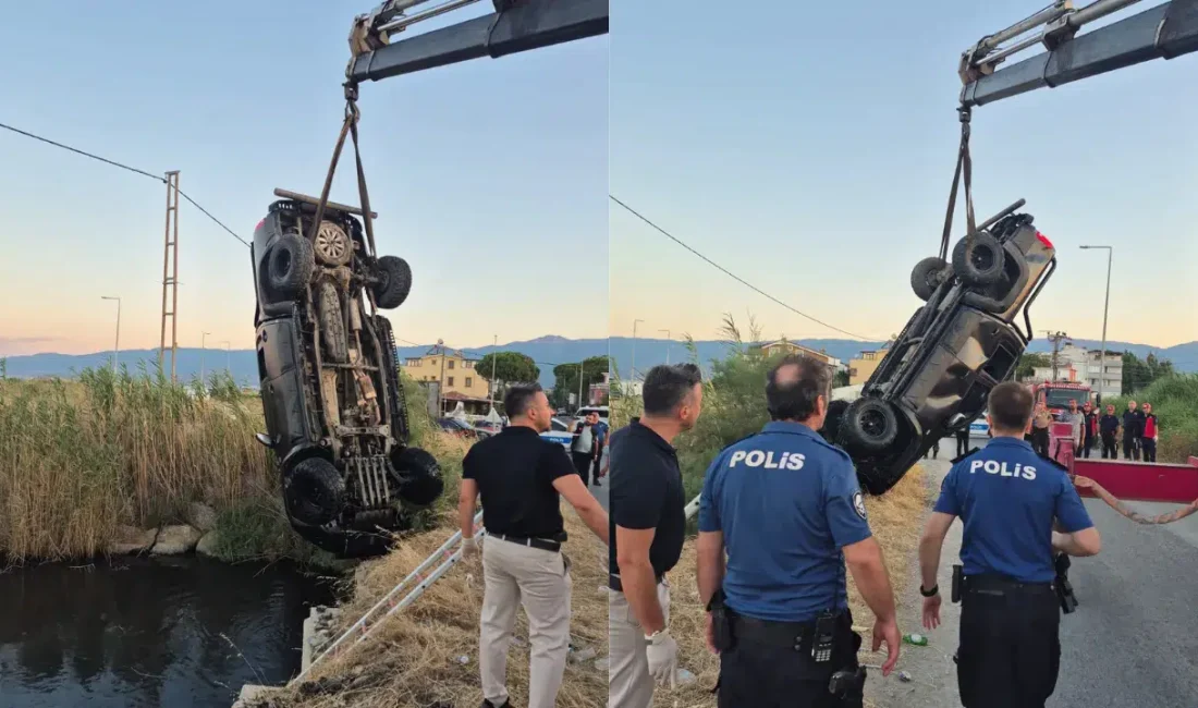 Balıkesir’in Edremit ilçesinde gece saatlerinde meydana gelen feci kazada, kontrolden