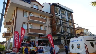 Kocaeli’nin Derince ilçesinde meydana gelen feci iş kazasında, yapımı devam