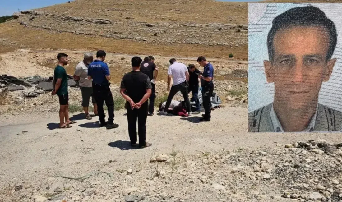 Şanlıurfa’nın Eyyübiye ilçesinde boş bir arazide battaniyeye sarılı halde cansız