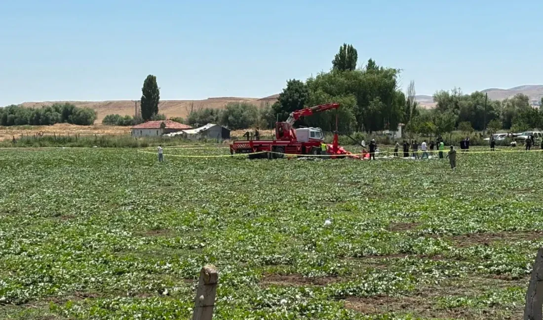 Ankara’nın Sincan ilçesinde bir pilotun hayatını kaybettiği R-44 tipi eğitim