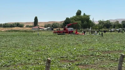 Ankara’nın Sincan ilçesinde bir pilotun hayatını kaybettiği R-44 tipi eğitim