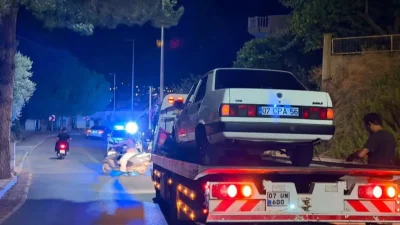 Antalya’nın Gazipaşa ilçesinde akıllara durgunluk veren bir trafik denetimi gerçekleştirildi.