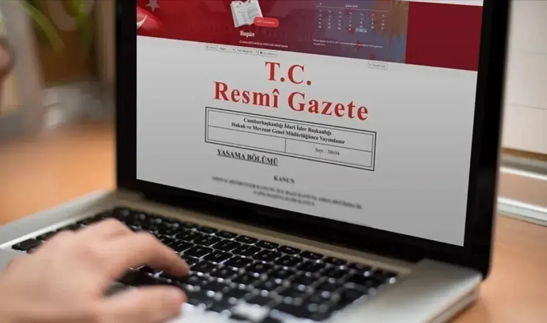 Resmi Gazete’nin son sayısında yayımlanan Cumhurbaşkanı Kararı ile Türkiye’nin önde