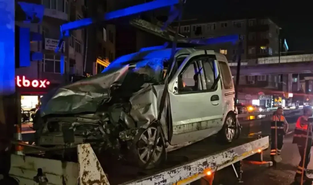 İstanbul Küçükçekmece D-100 kara yolunda makas atarak ilerlediği iddia edilen