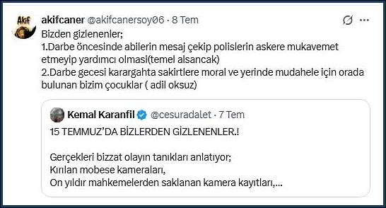 Mahremler Arasındaki Darbe Kontrolü Mahremler Arasındaki Darbe Kontrolü