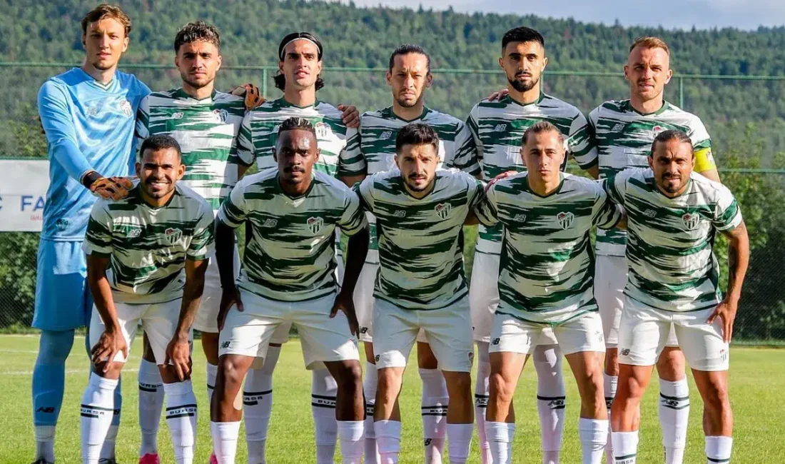 Bursaspor’un yeni sezon hazırlıkları kapsamında Ukrayna’nın güçlü temsilcisi Shakhtar Donetsk