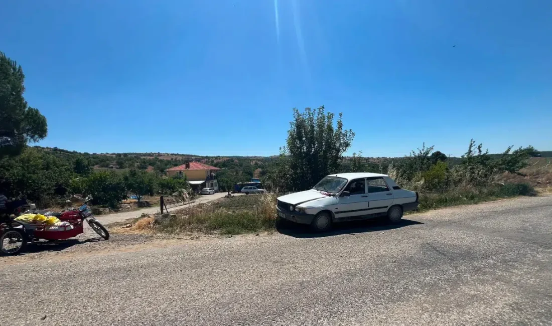 Manisa’nın Gördes ilçesinde meydana gelen ve yürekleri ağza getiren trafik