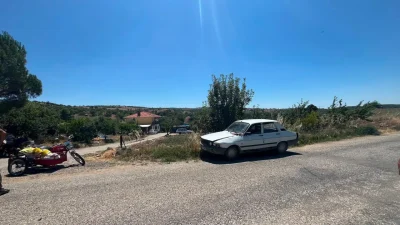 Manisa’nın Gördes ilçesinde meydana gelen ve paniğe yol açan trafik