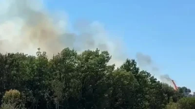Bursa’nın Kestel ilçesinde yükselen alevler büyük panik yarattı. Aktaştepe mevkisindeki