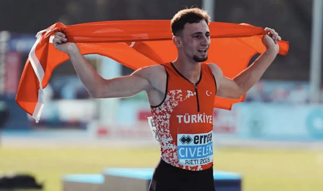 Avrupa 18 Yaş Altı Atletizm Şampiyonası’nda sahne alan milli sporcu