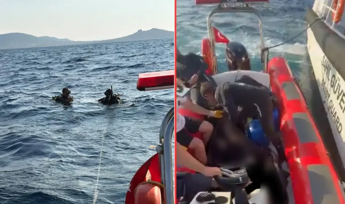 Balıkesir’in Ayvalık ilçesinde arkadaşlarıyla birlikte keyifli bir gün geçirmek için