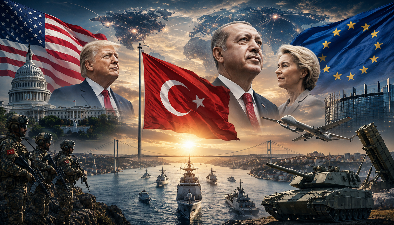 ABD ve Avrupa'nın Türkiye politikasındaki değişim yeni bir gerçeklik oluşturuyor.