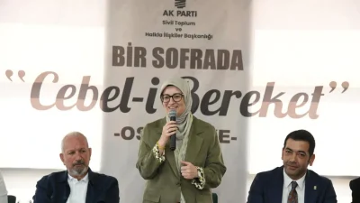 AK Parti Genel Başkan Yardımcısı Belgin Uygur, Osmaniye’de sivil toplum